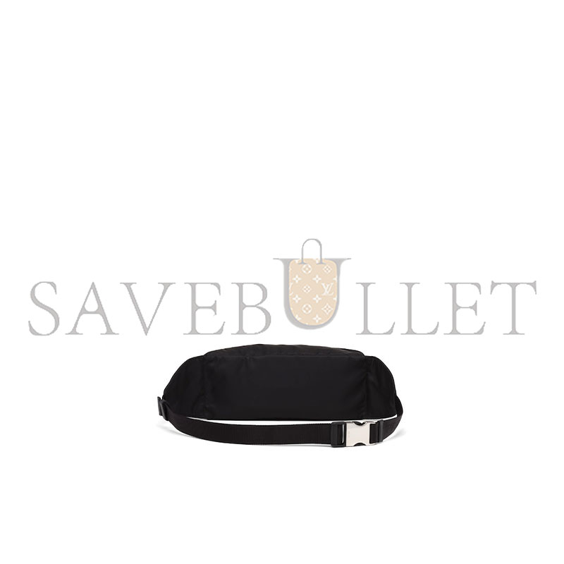 PRADA RE-NYLON AND SAFFIANO LEATHER BELT BAG 2VL034 (26*12cm) PRADA RE-NYLON AND SAFFIANO LEATHER BELT BAG 2VL034 (26*12cm)